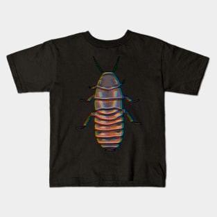 Chromatic madagascar hissing cockroach (Gromphadorhina portentosa) Kids T-Shirt